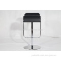 Modern height adjustable counter stools swivel LEM piston bar stool with leather seat